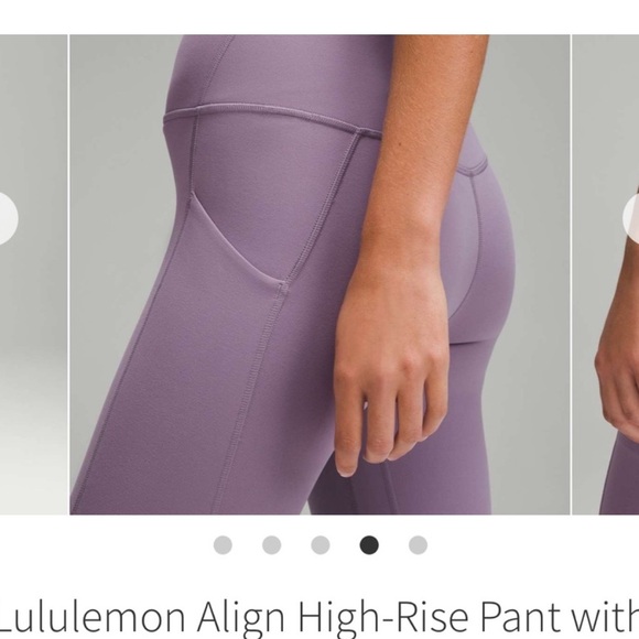 lululemon athletica Purple High-Rise Leggings for Performance - Picture 3 of 10